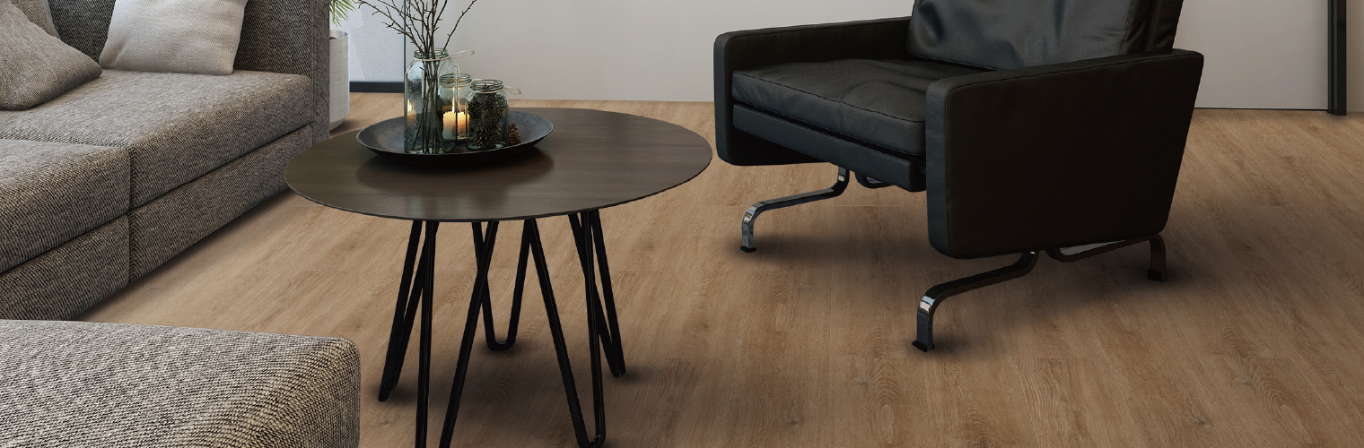 Three-layer flooring